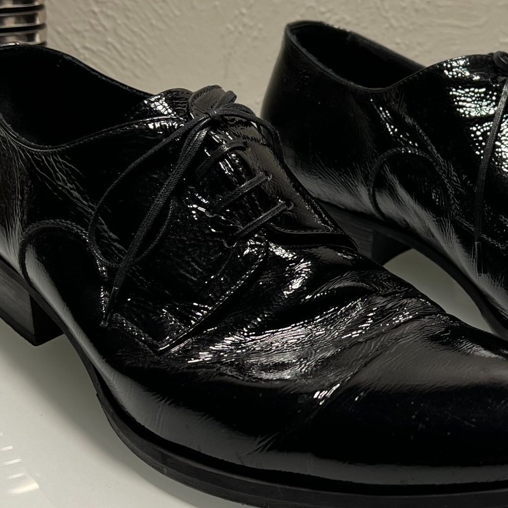 Nordstrom Decus Black Patent Event Shoes Size 9